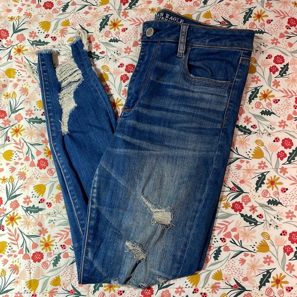 American Eagle High Rise Jegging Size 12
